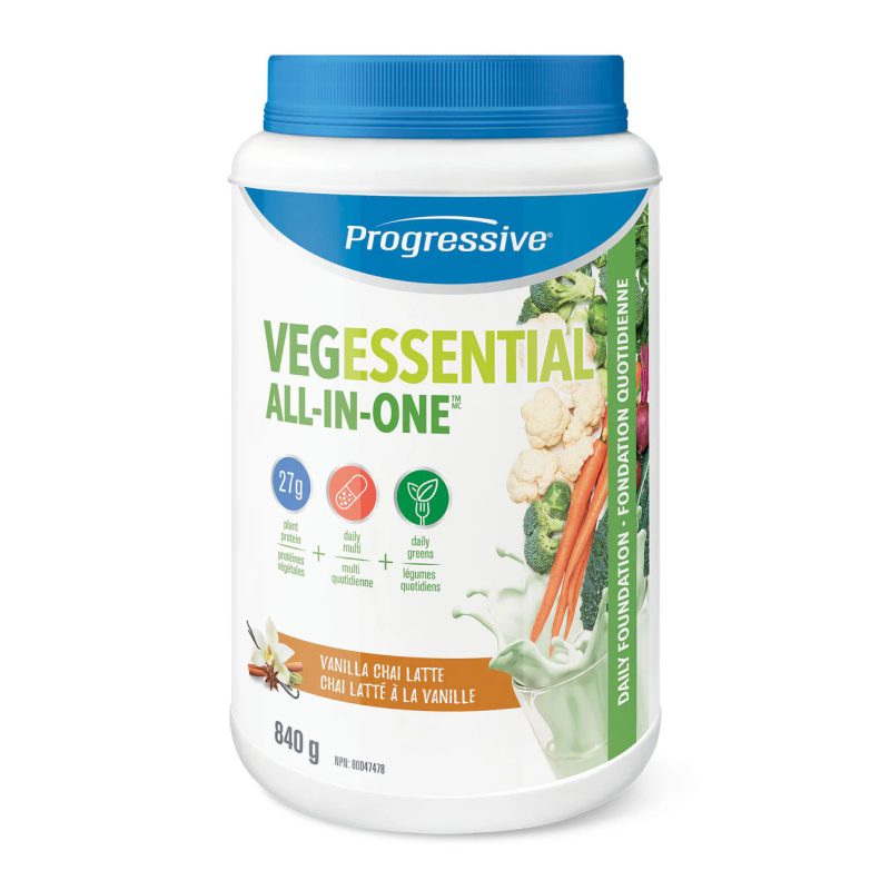 Progressive Vegessential - Chai Latte, 840 g