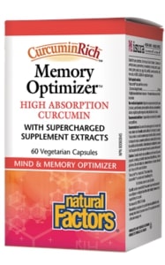 Natural Factors Memory Optimizer, 60 vegetarian capsules