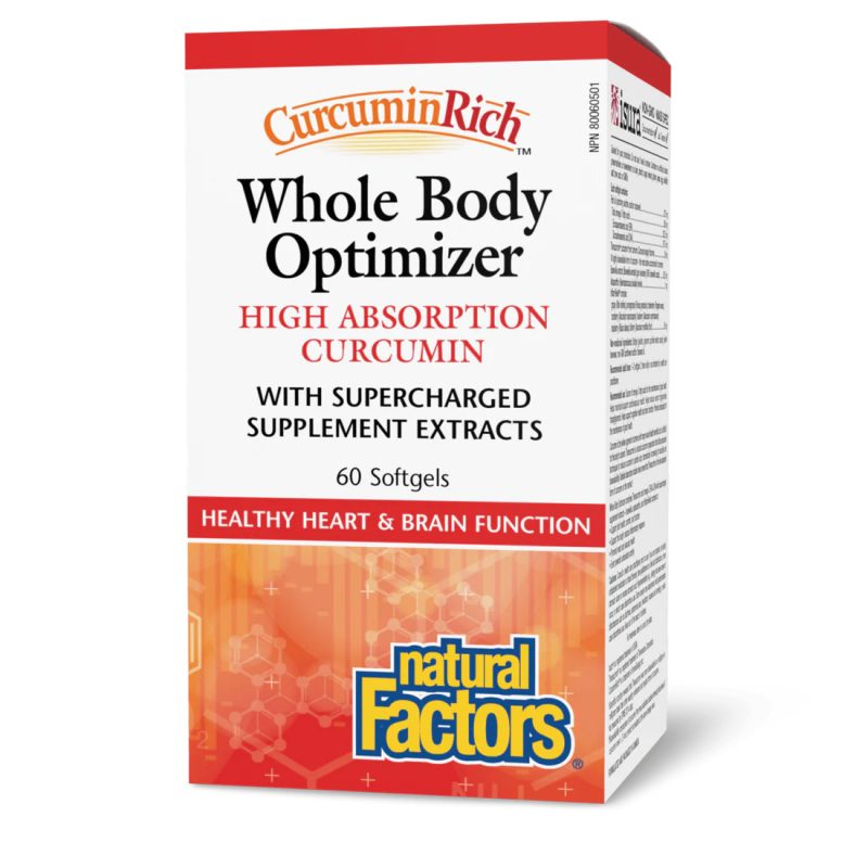 Natural Factors Whole Body Optimizer, 60 softgels