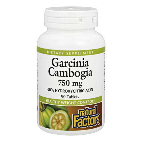 Natural Factors Garcinia Cambogia - 750mg 60%HCA, 90 tablets