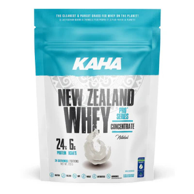 Kaha Nutrition New Zealand Whey Concentrate - Unflavored, 840g
