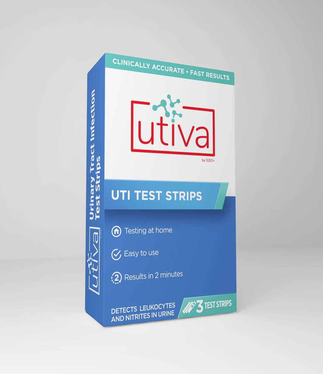 Utiva UTI Test Strips, 3 Test Strips