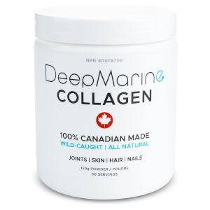Deep Marine Collagen 100% Canadian Made Wild-Caught All Natural, 150g