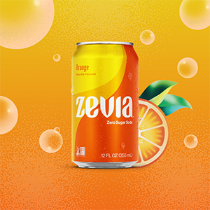 Zevia - Orange, 355ml
