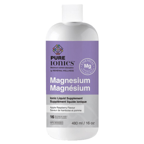 Renewal Wellness Pure Ionics Liquid Magnesium - Apple Raspberry, 480ml