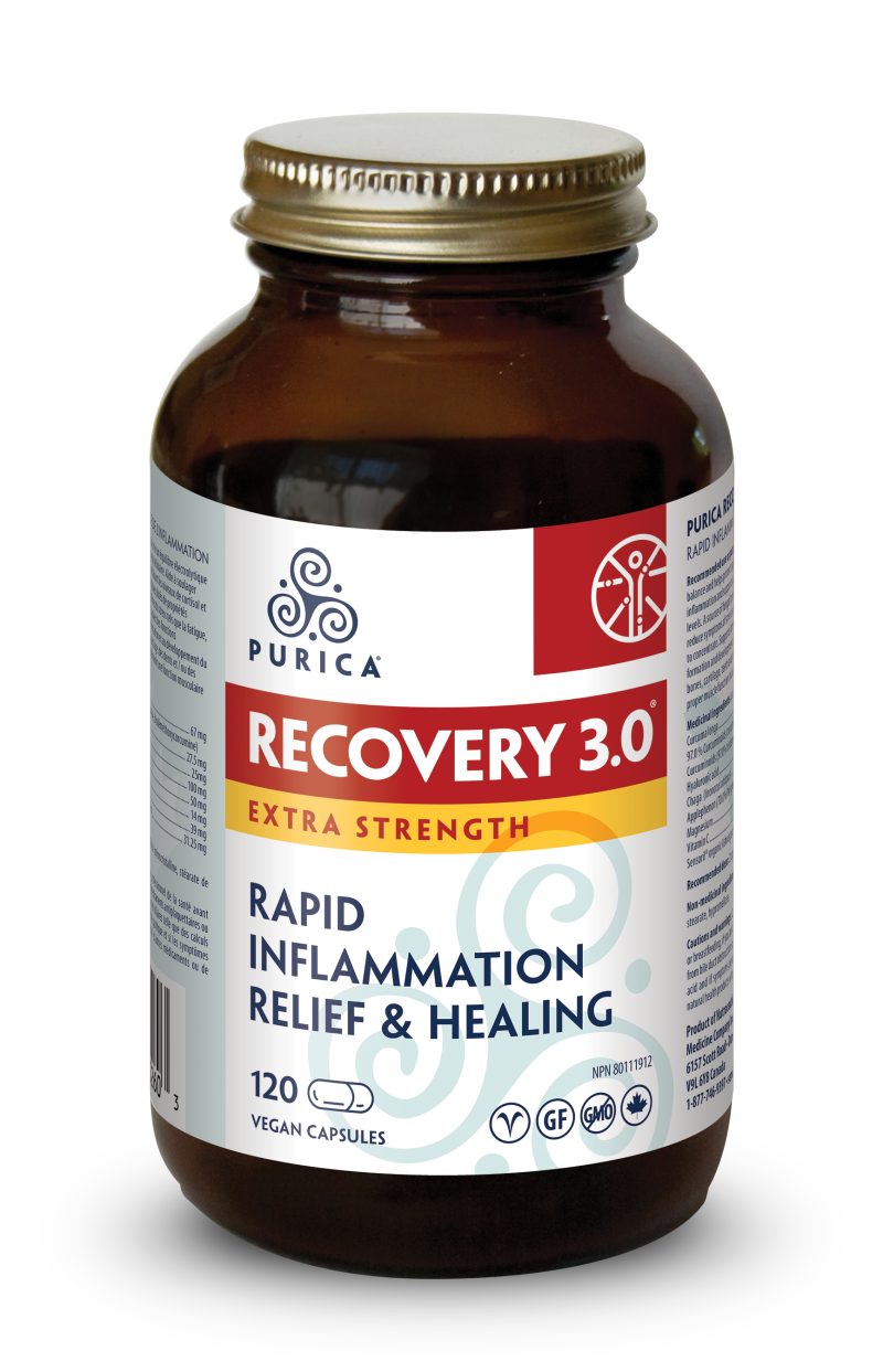 Purica Recovery 3.0 - Rapid Inflammation Relief & Healing, 120 Vcaps