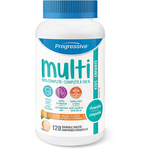 Progressive Multivitamin for Kids, 120 chewable tablets