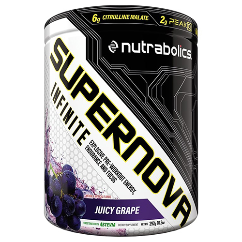 Nutrabolics Supernova Infinite Preworkout - Juicy Grape. 292g