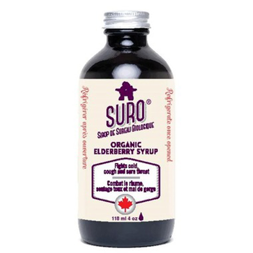 SURO Organic Elderberry Syrup, 118ml