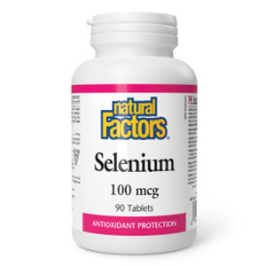 Natural Factors Selenium - 100 mcg, 90 Tablets