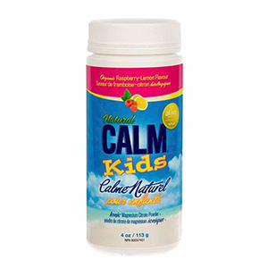 Natural Calm Kids Ionic Magnesium Citrate Powder, - Raspberry Lemon, 113g