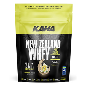 Kaha Nutrition New Zealand Whey Isolate - Vanilla, 840g