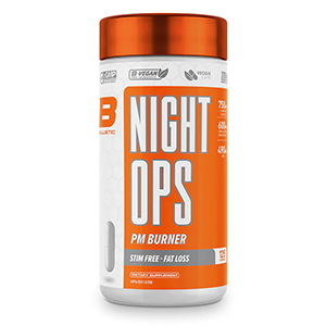 Ballistic Labs Night Ops PM Burner - Stim Free Fat Loss, 125 caps
