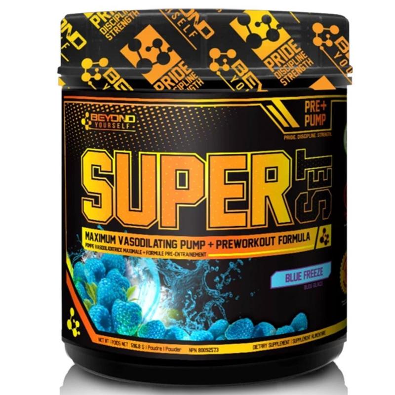 Beyond Yourself SuperSet Preworkout - Blue Raspberry, 596.8g