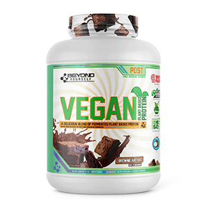 Beyond Yourself Vegan Plant Based Protein - Brownie Batter, 4lbs