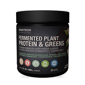 Innotech Nutrition Fermented Plant Protein & Greens - Raw Vanilla, 600g
