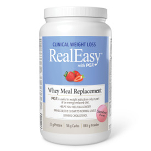 RealEasy Whey Meal Replacement w/PGX Strawberry 885g.