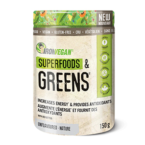 Iron Vegan Superfoods & Greens - Unflavoured, 150g