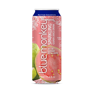 Blue Monkey Sparking Guava Juice Drink, 330ml