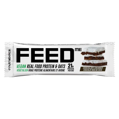 Nutrabolics Feed Bar Vegan - Chocolate Coconut, 1 bar