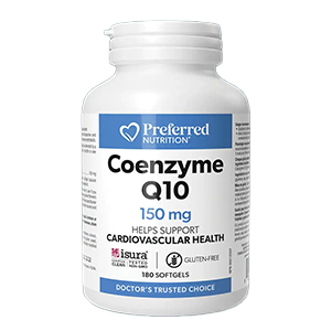 Preferred Nutrition CoQ10, 150 mg, 180 gels