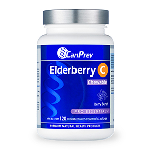 CanPrev Elderberry C Chewable, 120 tabs