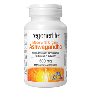 Regenerlife Ashwagandha 600 mg, 90 Vcaps