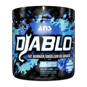 ANS Perfomance Diablo Fat Burner - Blue Raspberry, 140g