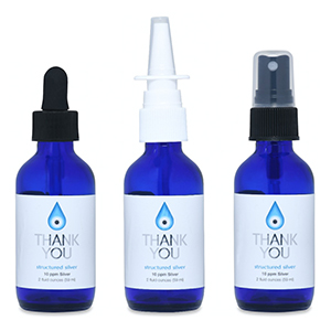 pH Structured Silver Applicator Kit - 3 x 59ml Empty Bottles