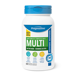 Progressive Multivitamin for Active Men, 60 capsules