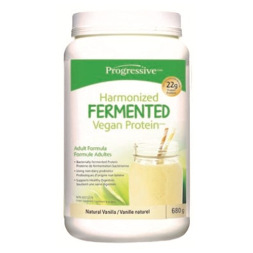 Progressive Harmonized Fermented Vegan Protein - Natural Vanilla, 680 g