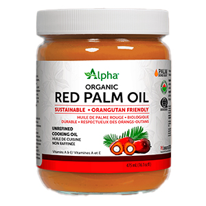 Alpha Organic Red Palm Oil, 475 ml