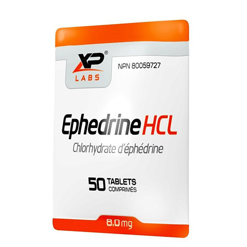 XP Labs Ephedrine HCL 8mg, 50 tabs