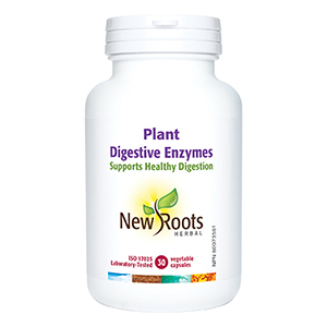 New Roots Plant Digestive Enzymes, 30 Vcaps