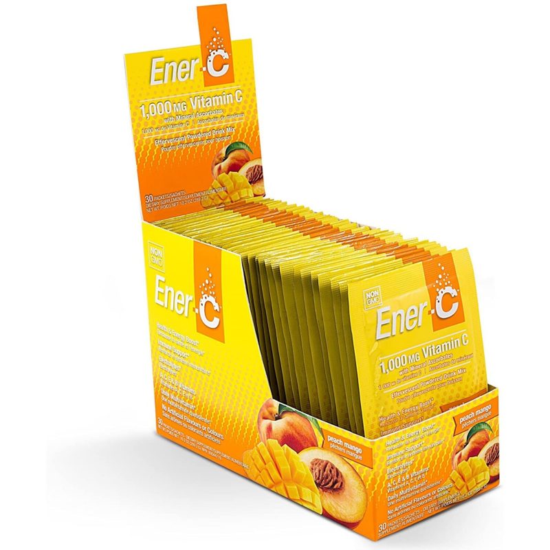 Ener-C Vitamin C 1000mg - Peach Mango, 30 packets