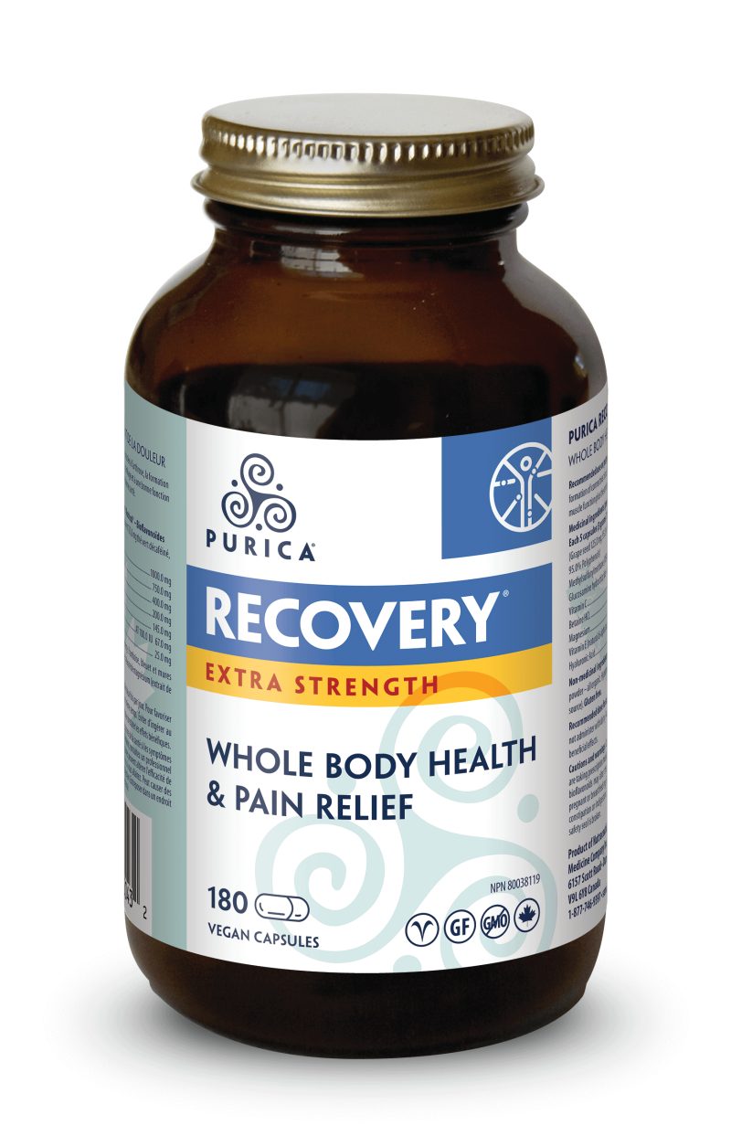 Purica Recovery Adaptogen Formula, 180 Vcaps