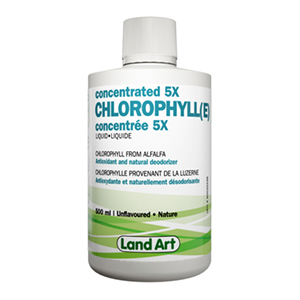 Land Art Chlorophyll from Alfalfa - Mint, 500ml