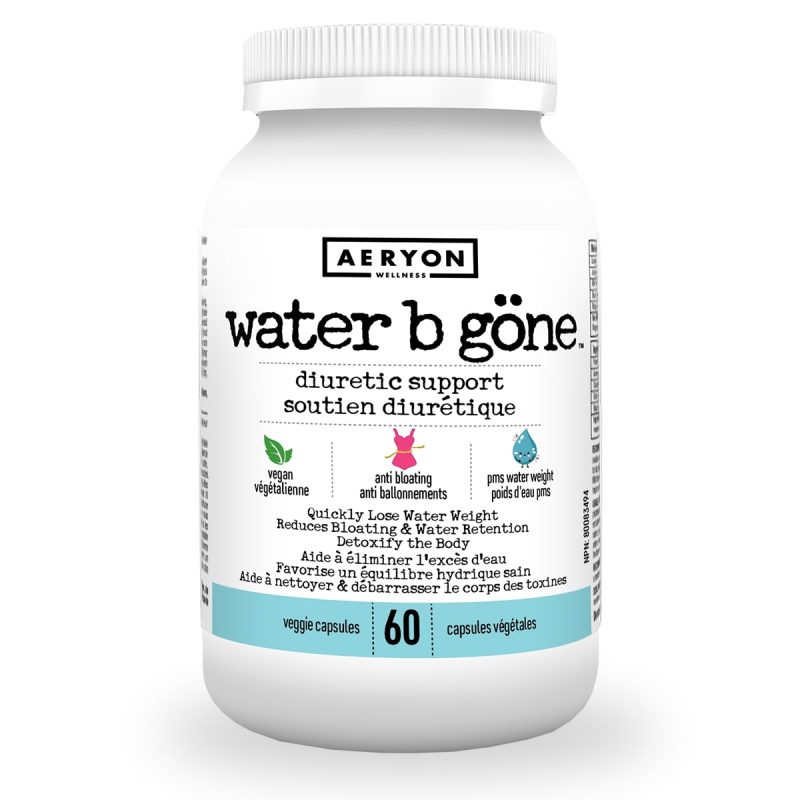 Aeryon Wellness Water B Gone - Diuretic Support, 60 Vcaps