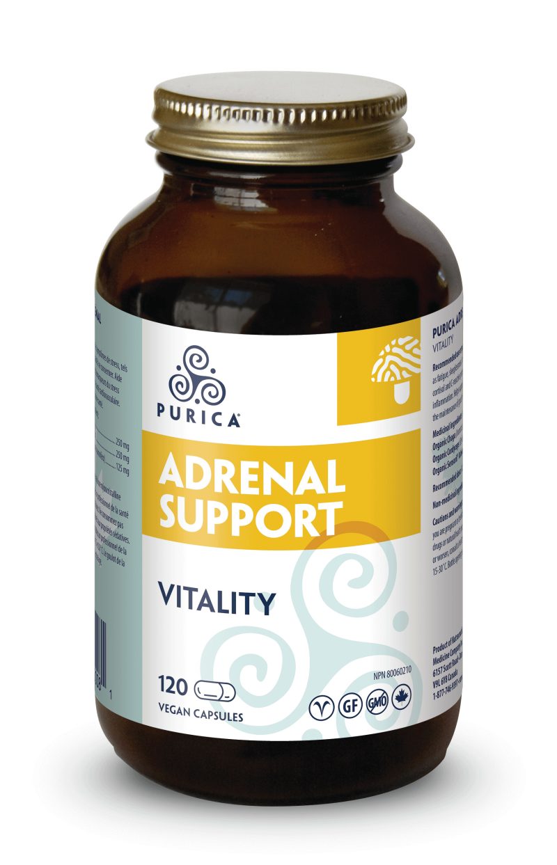 Purica Vitality Adrenal Support, 120 Vcaps