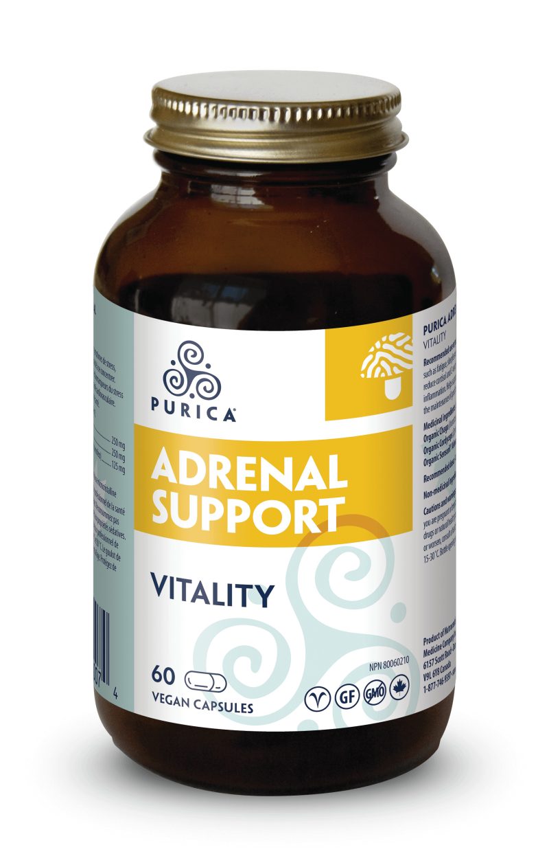 Purica Vitality - Adrenal Support, 60 Vcaps