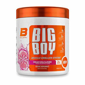 Ballistic Labs Big Boy Muscle Swelling System - Cream Soda Slushee, 24 serv