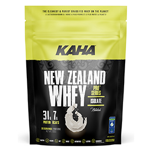 Kaha Nutrition New Zealand Whey Isolate - Unflavored, 840g