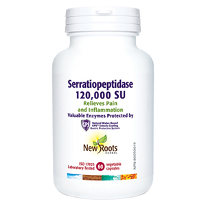 New Roots Serratiopeptidase 120,000 SU, 120 caps