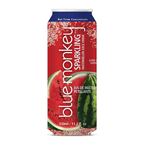 Blue Monkey Sparking Watermelon Juice Drink, 330ml