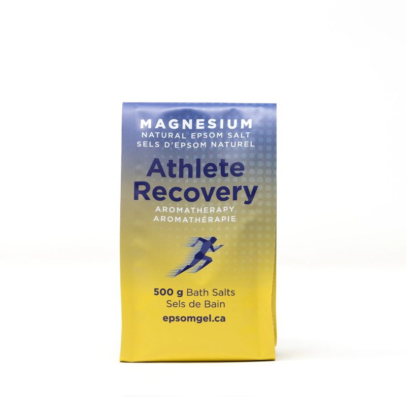 Epsom Gel Athlete Recovery Bath Salt, 500g
