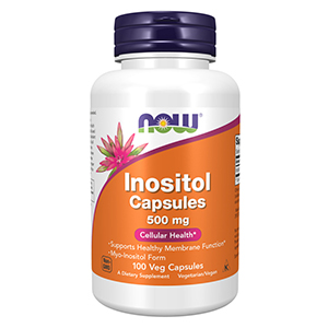 Now Inositol 500 mg, 100 Vcaps