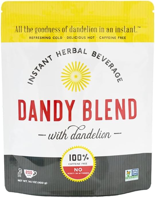 Dandy Blend - Instant Herbal Beverage with Dandelion - 100% Caffeine free - 200 servings, 400g