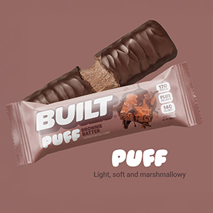 Built Puffs Brownie Batter, 1 bag
