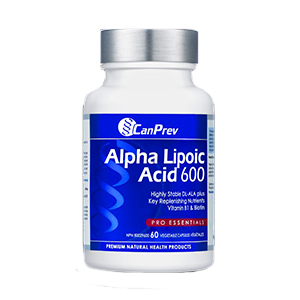 CanPrev Alpha Lipoic Acid 600, 60 Vcaps