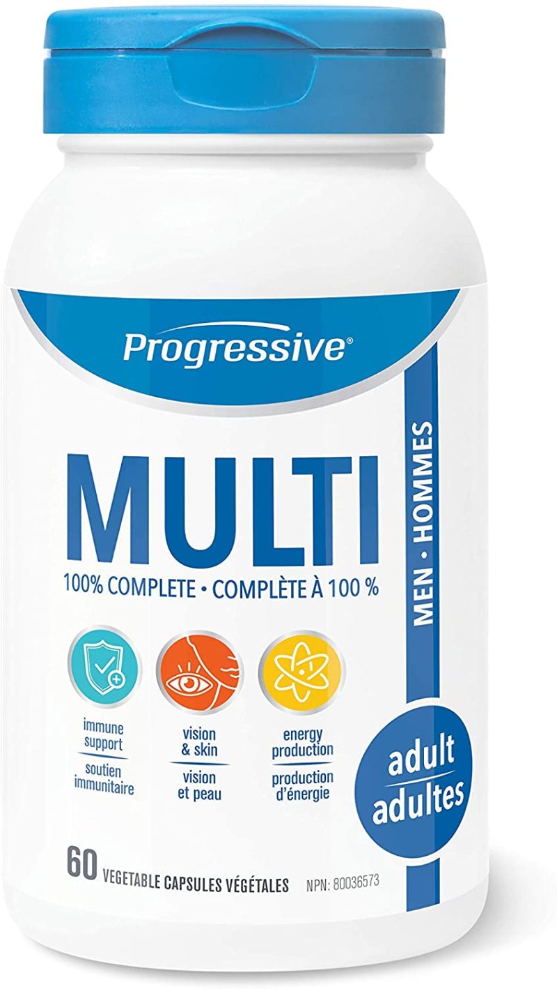 Progressive Multivitamin for Adult Men, 60 capsules
